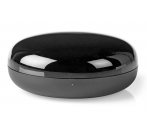 NEDIS chytrý univerzální Wi-Fi dálkový ovladač/ infračervený/ USB/ Google Home/ Alexa/ černý