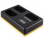 PATONA nabíječka Foto Triple Canon LP-E6 + LCD