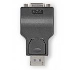 NEDIS adaptér DisplayPort/ zástrčka DisplayPort - zásuvka VGA/ černý
