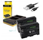 PATONA nabíječka Foto Dual Quick Canon LP-E6 + 2x baterie 2040mAh USB