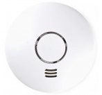 NEDIS Wi-Fi chytrý detektor kouře/ hlasitost 90 dB/ výdrž snímače 10 let/ 2x AA/R6/ bílý