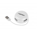Natec BUMBLEBEE rozbočovač 3x USB 2.0 HUB bílý