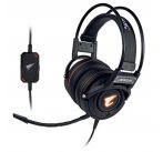 GIGABYTE sluchátka s mikrofonem headset AURUS H5, wired, RGB Lighting, jack 3,5mm