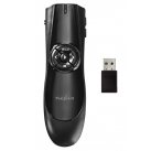 NEDIS prezentér/ bezdrátový/ USB/ baterie 2x AAA/ 8 tlačítek/ dosah 30m/ černý