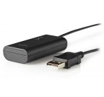 NEDIS bezdrátový audio vysílač/ Bluetooth 3.0/ až 2 sluchátka/ 3,5mm jack/ USB/ černý