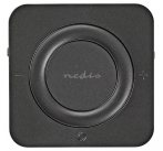 NEDIS bezdrátový audio vysílač a přijímač/ Bluetooth/ Toslink/ micro USB/ černý