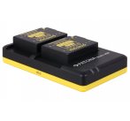 PATONA nabíječka Foto Dual Panasonic DMW-BLC12 + 2x baterie 1000mAh USB