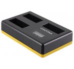 PATONA nabíječka Foto Triple Canon LP-E8 + LCD