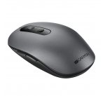 Canyon CNS-CMSW09DG, 2v1 bezdrôtová optická myš Bluetooth / Wireless USB, 800/1000/1200/1500 DPI, 6 tlač, šedá