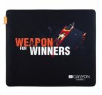 Canyon CND-CMP5, podložka pod hernú myš, veľkosť L, čierna s herným motívom