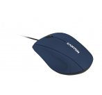 Canyon CNE-CMS05BL, optická myš, USB, 1000 dpi, 3 tlač, eco balenie, tmavo-modrá