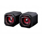 SUREFIRE Gator Eye Gaming reproduktory červené