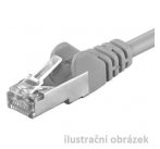 OPTIX patch kábel Cat6, FTP - 10m , šedý