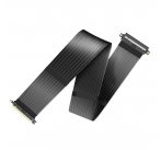 AKASA kabel pro VGA RISER BLACK XL / AK-CBPE01-100B / PCIe 3.0 x16 / 100 cm / černý
