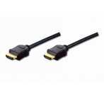 Digitus HDMI High Speed + Ethernet připojovací kabel, 2xstíněný, zlacené konektory, 2m